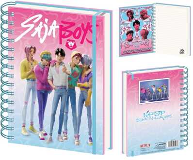 Pyramid International KPop Demon Hunters Wiro Notebook A5 Saja Boys