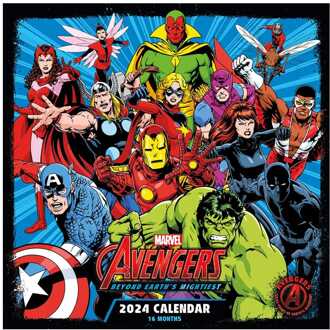 Pyramid International Marvel Calendar 2024 Avengers