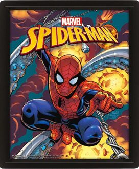 Pyramid International Marvel Framed 3D Effect Poster Pack Spider-Man 26 x 20 cm (3)