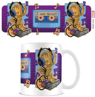 Pyramid International Marvel Mug Guardians of the Galaxy Groot Cassette