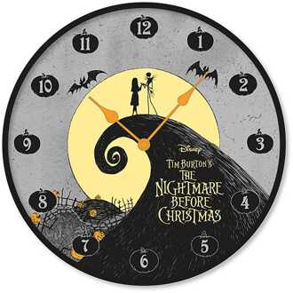 Pyramid International Nightmare Before Christmas Wall Clock Jack & Sally