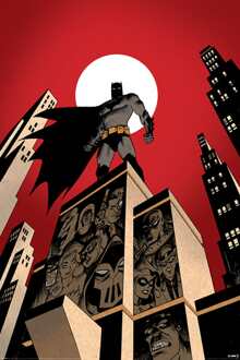 Pyramid International Poster Batman Villain Skyline 61x91,5cm Multikleur