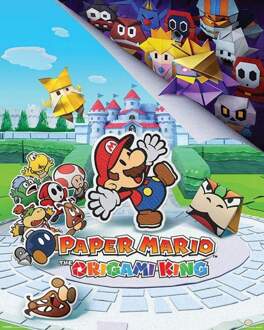 Pyramid International Poster Paper Mario The Origami King 40x50cm Multikleur