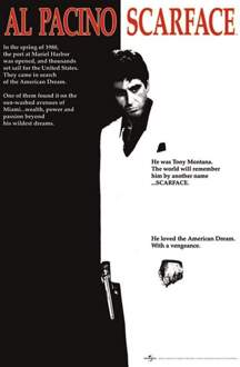 Pyramid International Pyramid Scarface One Sheet Poster 61x91,5cm