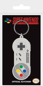 Pyramid International Sleutelhanger - Nintendo: SNES controller - rubber - metalen ring