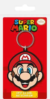 Pyramid International Sleutelhanger Super Mario 6 Cm Rood