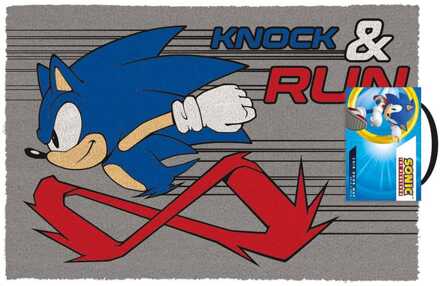 Pyramid International Sonic The Hedgehog Doormat Knock And Run 40 x 60 cm