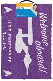Pyramid International Star Trek Doormat Welcome Aboard 40 x 60 cm