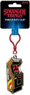 Pyramid International Stranger Things Torch Key Clip Keychain Arcade Unit