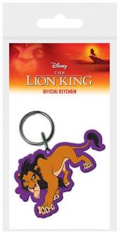 Pyramid International The Lion King Rubber Keychain Scar 6cm
