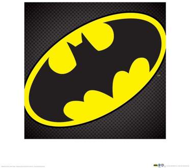 Pyramid Kunstdruk Batman - Symbol 40x40cm Divers - 40x40 cm