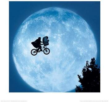 Pyramid Kunstdruk E.T. - Moon 40x40cm Divers - 40x40 cm