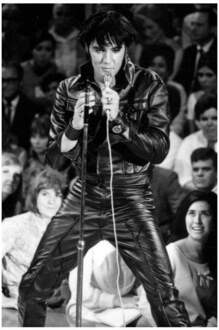 Pyramid Kunstdruk Elvis Presley - 68 Comeback Special 40x50cm Divers - 40x50 cm