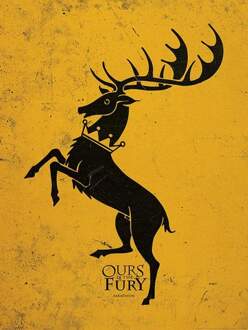 Pyramid Kunstdruk Game of Thrones - Baratheon 60x80cm Divers - 60x80 cm