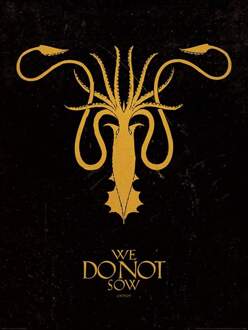 Pyramid Kunstdruk Game of Thrones - Greyjoy 60x80cm Divers - 60x80 cm