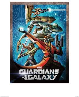 Pyramid Kunstdruk Guardians of the Galaxy - Orb 60x80cm Divers - 60x80 cm