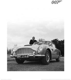 Pyramid Kunstdruk James Bond - Connery Black and White 40x50cm Divers - 40x50 cm