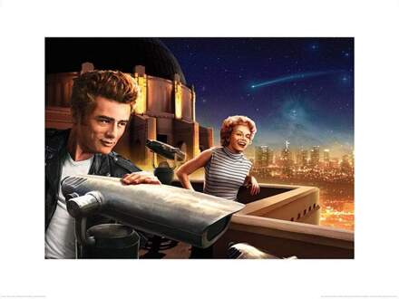 Pyramid Kunstdruk JJ Brando - Stargazing 80x60cm Divers - 80x60 cm