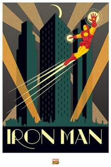 Pyramid Kunstdruk Marvel - Deco Iron Man - 60x80cm Divers - 60x80 cm