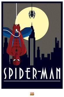 Pyramid Kunstdruk Marvel - Deco Spider-Man - Hanging 60x80cm Divers - 60x80 cm