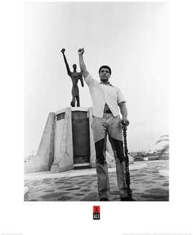 Pyramid Kunstdruk Muhammad Ali - Black Power Salute 60x80cm Divers - 60x80 cm