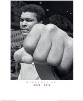 Pyramid Kunstdruk Muhammad Ali - Commemorative Punch 60x80cm Divers - 60x80 cm