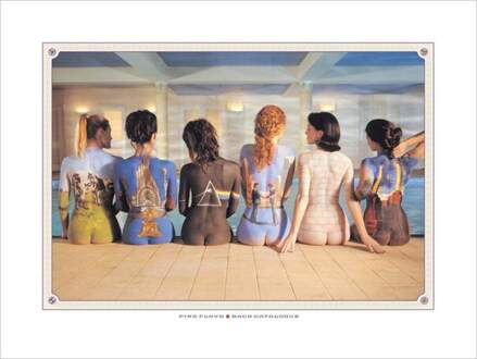 Pyramid Kunstdruk Pink Floyd - Back Catalogue 80x60cm Divers - 80x60 cm