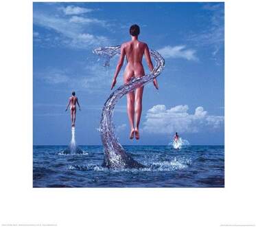 Pyramid Kunstdruk Pink Floyd - Shine On 40x40cm Divers - 40x40 cm