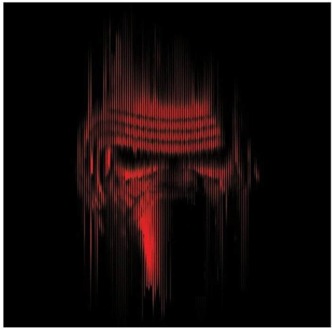 Pyramid Kunstdruk Star Wars - Episode VII Kylo Ren Lines 40x40cm Divers - 40x40 cm