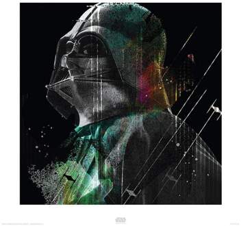 Pyramid Kunstdruk Star Wars - Rogue One Darth Vader Lines 40x40cm Divers - 40x40 cm