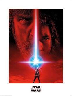Pyramid Kunstdruk Star Wars - The Last Jedi Teaser 60x80cm Divers - 60x80 cm