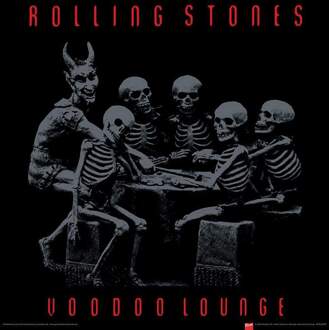 Pyramid Kunstdruk The Rolling Stones - Voodoo Lounge 40x40cm Divers - 40x40 cm