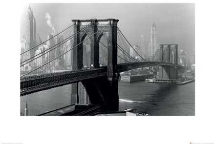 Pyramid Kunstdruk Time Life - Brooklyn Bride New York 1946 60x80cm Divers - 60x80 cm