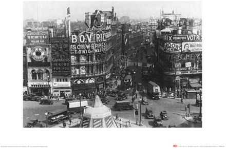 Pyramid Kunstdruk Time Life - Piccadilly Circus London 1942 30x40cm Divers - 30x40 cm