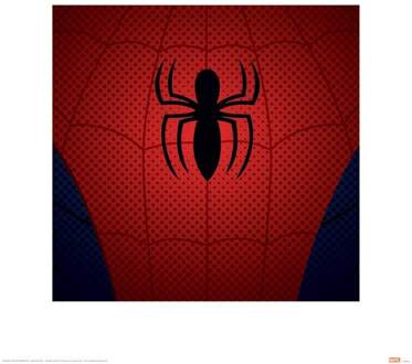Pyramid Kunstdruk Ultimate Spider-Man Torso 40x40cm Divers - 40x40 cm