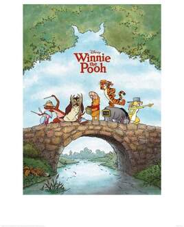 Pyramid Kunstdruk Winnie The Pooh 60x80cm Divers - 60x80 cm