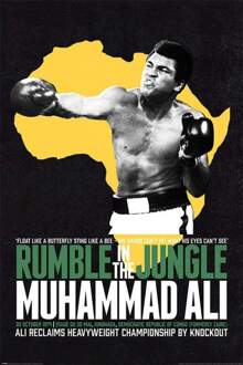 Pyramid Muhammad Ali Rumble In The Jungle Poster 61x91,5cm