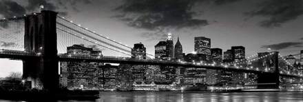 Pyramid Poster Brooklyn Bridge at Dusk 91,5x30,5cm Divers - 91.5x30.5 cm