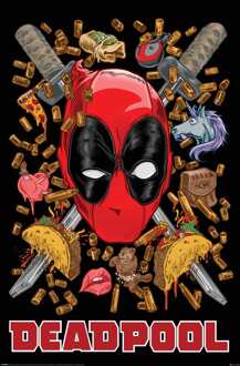 Pyramid Poster Deadpool - Chimichanga 61x91,5cm Divers - 61x91.5 cm