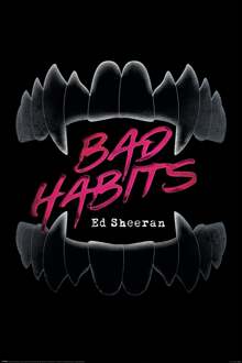 Pyramid Poster Ed Sheeran - Bad Habits 61x91,5cm Divers - 61x91.5 cm