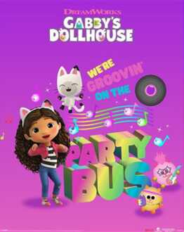 Pyramid Poster Gabbys Dollhouse - Party Bus 40x50cm Divers - 40x50 cm
