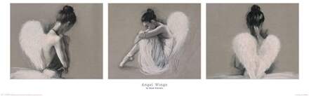 Pyramid Poster Hazel Bowman - Angel Wings 91,5x30,5cm Divers - 91.5x30.5 cm