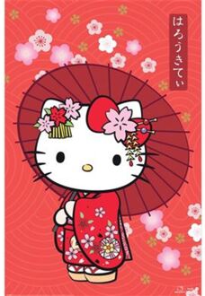 Pyramid Poster Hello Kitty - Japanese Style 61x91,5cm Divers - 61x91.5 cm