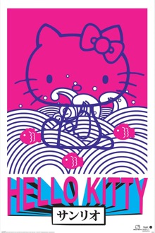 Pyramid Poster Hello Kitty - Tokyo Rebel 61x91,5cm Divers - 61x91.5 cm