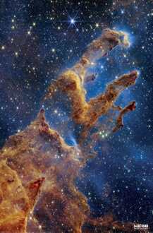 Pyramid Poster James Webb - Pillars of Creation 61x91,5cm Divers - 61x91.5 cm