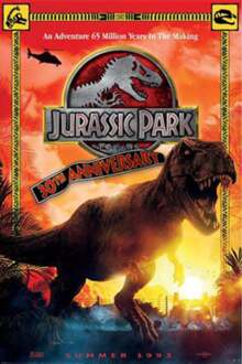 Pyramid Poster Jurassic Park 30Th Anniversary 61x91,5cm Divers - 61x91.5 cm