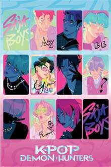 Pyramid Poster K-Pop Demon Hunters - Light and Dark 61x91,5cm Divers - 61x91.5 cm