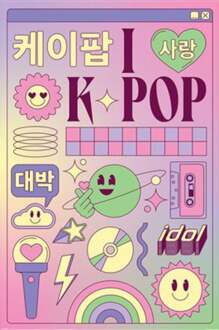 Pyramid Poster K-Pop - I love K-Pop 61x91,5cm Divers - 61x91.5 cm
