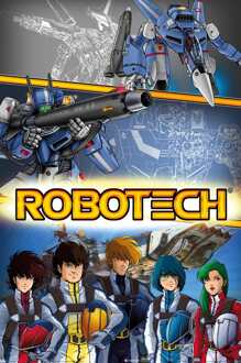 Pyramid Poster Robotech Vf Crew 61x91,5cm Divers - 61x91.5 cm