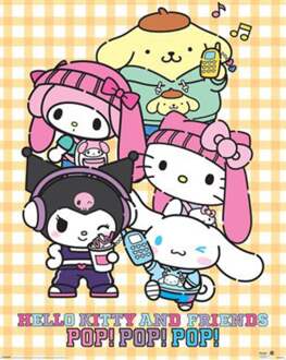 Pyramid Poster Sanrio - Hello Kitty Pop 40x50cm Divers - 40x50 cm